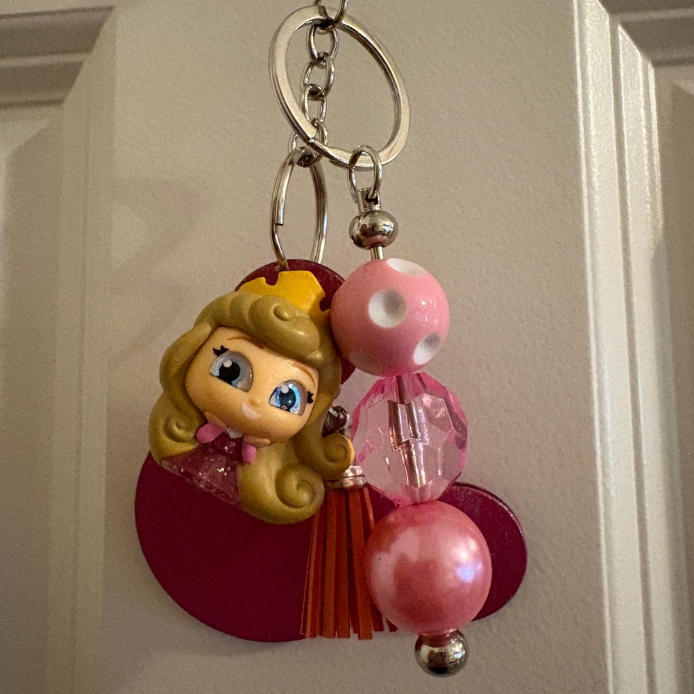 Sleeping Beauty bag charm!